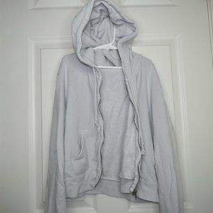 Jason Galt PacSun Cropped Zip Hoodie